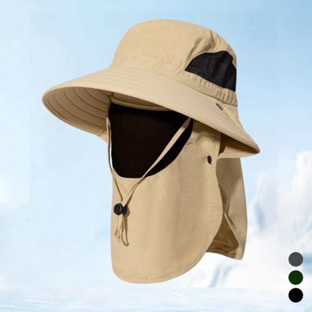 남녀공용 여름 탈부착 마스크 버킷햇 모자